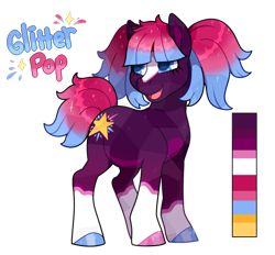 Size: 700x650 | Tagged: safe, artist:lastnight-light, oc, oc:glitter pop, species:earth pony, species:pony, g4, female, mare, simple background, solo, transparent background