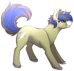 Size: 644x614 | Tagged: safe, artist:amiookamiwolf, oc, oc:fable tail, species:pony, species:unicorn, g4, female, mare, simple background, solo, white background