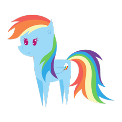 Size: 672x672 | Tagged: safe, artist:thebenalpha, character:rainbow dash, character:shining armor, species:pegasus, species:pony, g4, bbbff, pointy ponies, simple background, solo, transparent background