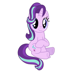 Size: 4096x4096 | Tagged: safe, artist:dashyoshi, character:starlight glimmer, species:pony, species:unicorn, g4, .svg available, simple background, sitting, solo, transparent background, vector