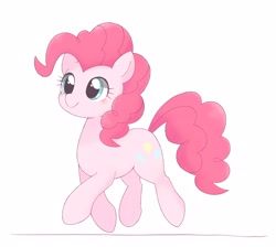 Size: 2582x2310 | Tagged: safe, artist:ginmaruxx, character:pinkie pie, species:earth pony, species:pony, g4, cute, diapinkes, female, high res, mare, simple background, solo, white background
