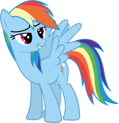 Size: 8134x8398 | Tagged: safe, artist:waranto, character:rainbow dash, absurd resolution, female, simple background, solo, transparent background, vector