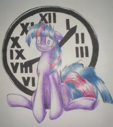 Size: 2237x2529 | Tagged: safe, artist:iceminth, character:twilight sparkle, clock is ticking, female, solo, twilight snapple