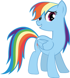 Size: 4877x5430 | Tagged: safe, artist:waranto, character:rainbow dash, absurd resolution, female, simple background, solo, transparent background, vector