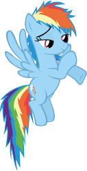 Size: 2911x5743 | Tagged: safe, artist:waranto, character:rainbow dash, female, simple background, solo, transparent background, vector