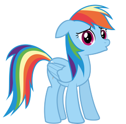 Size: 4718x4655 | Tagged: safe, artist:waranto, character:rainbow dash, absurd resolution, duckface, female, simple background, solo, transparent background, vector
