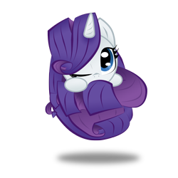 Size: 3508x3508 | Tagged: safe, artist:zackira, part of a set, character:rarity, cute, female, high res, rariball, raribetes, simple background, solo, sphere ponies, transparent background