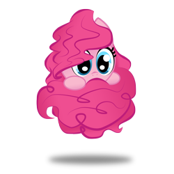 Size: 3508x3508 | Tagged: safe, artist:zackira, part of a set, character:pinkie pie, cute, diapinkes, high res, sphere ponies