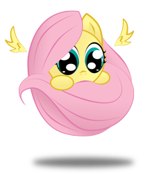 Size: 3074x3309 | Tagged: safe, artist:zackira, part of a set, character:fluttershy, ball, cute, female, high res, shyabetes, solo, sphere ponies