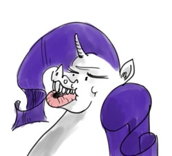Size: 407x369 | Tagged: safe, artist:ciircuit, character:rarity, ambiguous gender, reaction image, rerity, solo, ugleeh