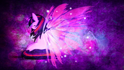 Size: 1920x1080 | Tagged: safe, artist:emby-spark, artist:ostichristian, character:twilight sparkle, character:twilight sparkle (alicorn), species:alicorn, species:pony, bubble, female, mare, solo, vector, wallpaper, wings