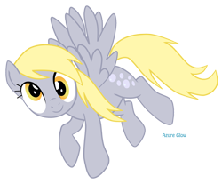 Size: 1879x1556 | Tagged: safe, artist:mlpazureglow, character:derpy hooves, species:pegasus, species:pony, female, mare, simple background, solo, transparent background, vector