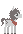 Size: 23x34 | Tagged: safe, artist:spideride, oc, oc only, oc:silver bullet, species:pony, animated, male, pixel art, simple background, solo, stallion, tiny, transparent background