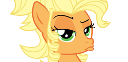 Size: 5001x2415 | Tagged: safe, artist:alterhouse, character:applejack, episode:simple ways, g4, my little pony: friendship is magic, absurd resolution, applejewel, bedroom eyes, duckface, female, simple background, solo, spoiler, transparent background, vector