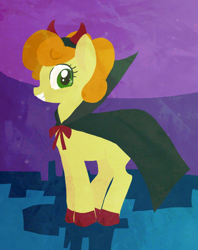 Size: 460x581 | Tagged: safe, artist:bikkisu, character:carrot top, character:golden harvest, clothing, costume, female, nightmare night, solo