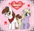 Size: 539x496 | Tagged: safe, artist:estevangel, character:dinky hooves, character:pipsqueak, ship:dinkysqueak, episode:hearts and hooves day, g4, my little pony: friendship is magic, couple, female, male, shipping, straight, valentine's day