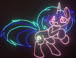 Size: 3564x2756 | Tagged: safe, artist:laserpon3, character:dj pon-3, character:vinyl scratch, female, laser, photo, solo