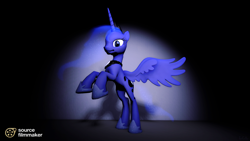 Size: 1920x1080 | Tagged: safe, artist:chaotrix, character:princess luna, 3d, female, rearing, solo, source filmmaker