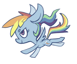 Size: 600x501 | Tagged: safe, artist:moo, character:rainbow dash, female, solo