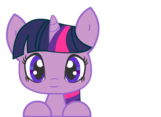Size: 550x400 | Tagged: safe, artist:twitchy-tremor, character:twilight sparkle, animated, cute, ear twitch, female, licking, solo, twiabetes