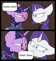 Size: 854x930 | Tagged: safe, artist:assassin-or-shadow, artist:ink potts, character:rarity, character:twilight sparkle, character:twilight sparkle (alicorn), species:alicorn, species:pony, a story told, comic, comic sans, female, mare, mondego, monsparkle, text, the count of monte cristo, villefort