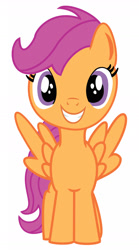Size: 787x1417 | Tagged: safe, artist:adog0718, character:scootaloo, digital art, faec, female, simple background, sketch, solo, vector, white background