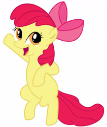 Size: 1422x1685 | Tagged: safe, artist:adog0718, character:apple bloom, digital art, female, simple background, sketch, solo, vector, white background