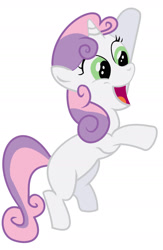 Size: 1075x1651 | Tagged: safe, artist:adog0718, character:sweetie belle, digital art, female, simple background, sketch, solo, vector, white background