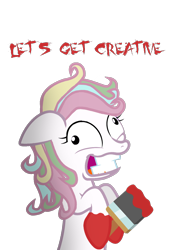 Size: 900x1330 | Tagged: safe, artist:avisola, crossover, don't hug me i'm scared, notepad (dhmis), ponified, solo