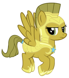 Size: 840x952 | Tagged: safe, artist:luckysmores, oc, oc only, oc:escuda, species:pegasus, species:pony, alternate costumes, female, mare, royal guard, simple background, solo, transparent background