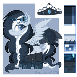 Size: 1024x1024 | Tagged: safe, artist:sallylapone, oc, oc only, oc:azule obsidia, reference sheet, solo