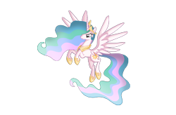 Size: 3000x1968 | Tagged: safe, artist:nalesia, character:princess celestia, species:pony, female, flying, frown, mare, serious, simple background, solo, spread wings, transparent background, vector, wings
