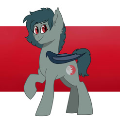 Size: 1480x1500 | Tagged: safe, artist:broohan, oc, oc only, oc:blood moon, parent:princess luna, species:bat pony, species:pony, adopted offspring, solo