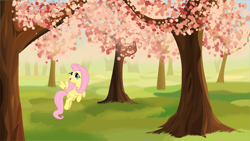 Size: 1094x615 | Tagged: safe, artist:tgolyi, character:fluttershy, svg, tree, vector