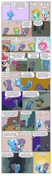 Size: 1000x3350 | Tagged: safe, artist:acidemerald, character:a.k. yearling, character:coco pommel, character:daring do, character:fresh coat, character:lightning dust, character:maud pie, character:moondancer, character:pinkie pie, character:trixie, species:earth pony, species:pegasus, species:pony, species:unicorn, comic, female, holding hooves, hoof hold, hug, mare