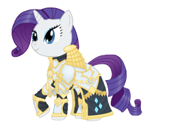 Size: 3324x2492 | Tagged: safe, artist:starbolt-81, character:rarity, armor, armorarity, crossover, warcraft, world of warcraft