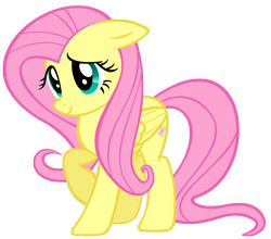 Size: 6236x5500 | Tagged: safe, artist:drfatalchunk, character:fluttershy, species:pony, .psd available, absurd resolution, female, simple background, solo, transparent background