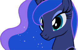 Size: 4113x2624 | Tagged: safe, artist:chrispy248, character:princess luna, species:alicorn, species:pony, episode:sleepless in ponyville, g4, my little pony: friendship is magic, absurd resolution, female, mare, simple background, solo, transparent background, vector, vector trace