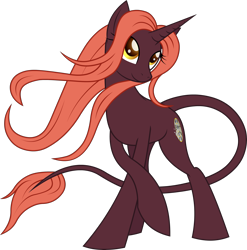Size: 3805x3852 | Tagged: safe, artist:nemesis360, oc, oc only, oc:wormhole, species:pony, species:unicorn, leonine tail, simple background, solo, transparent background, vector