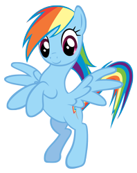 Size: 6000x7572 | Tagged: safe, artist:are-you-jealous, character:rainbow dash, species:pegasus, species:pony, episode:friendship is magic, g4, my little pony: friendship is magic, absurd resolution, female, mare, rearing, simple background, solo, stock vector, transparent background, vector