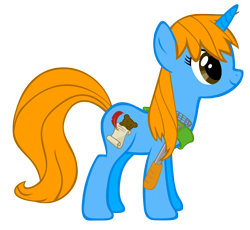 Size: 3000x2761 | Tagged: safe, artist:are-you-jealous, oc, oc only, oc:ginger naps, species:pony, species:unicorn, female, high res, mare, simple background, solo, transparent background, vector