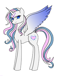 Size: 960x1280 | Tagged: safe, artist:hayley566, character:star catcher, species:alicorn, species:pony, g3, alicornified, female, g3 to g4, generation leap, race swap, solo
