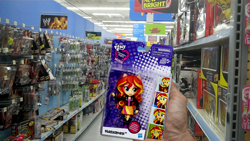 Size: 1280x720 | Tagged: safe, artist:dwayneflyer, derpibooru original, character:sunset shimmer, my little pony:equestria girls, doll, epic fail, equestria girls minis, fail, female, irl, legit, merchandise, photo, starscream, this is bad comedy, toy, transformers, walmart, wrong name, you had one job