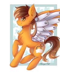 Size: 4000x5000 | Tagged: safe, artist:shimayaeiko, oc, oc only, species:pegasus, species:pony, absurd resolution, commission, male, metal wing, solo