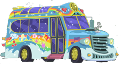 Size: 1063x581 | Tagged: safe, artist:dwayneflyer, my little pony:equestria girls, background, bus, simple background, tour bus, transparent background