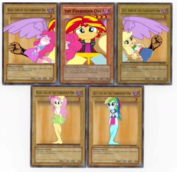 Size: 1455x1412 | Tagged: safe, artist:dwayneflyer, edit, character:applejack, character:fluttershy, character:pinkie pie, character:rainbow dash, character:sunset shimmer, character:twilight sparkle, character:twilight sparkle (alicorn), my little pony:equestria girls, 1000 hours in ms paint, combine, exodia, fist, fusion, half-life, not salmon, simple background, transparent background, wat, yu-gi-oh!