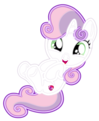 Size: 5083x6206 | Tagged: safe, artist:stay gold, character:sweetie belle, species:pony, species:unicorn, absurd resolution, cutie mark, eyestrain warning, neon, png, shine, simple background, smiley face, transparent background
