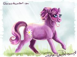 Size: 1024x761 | Tagged: safe, artist:gloriaus, character:daisy dreams, species:earth pony, species:pony, g4, solo