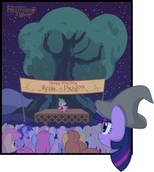Size: 2236x2500 | Tagged: safe, artist:shadowdark3, character:spike, character:twilight sparkle, bilbo baggins, comic, fellowship is magic, gandalf, gandalf the grey, lord of the rings