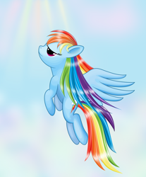 Size: 3000x3623 | Tagged: safe, artist:tgolyi, character:rainbow dash, species:pegasus, species:pony, female, flying, high res, mare, sky, solo